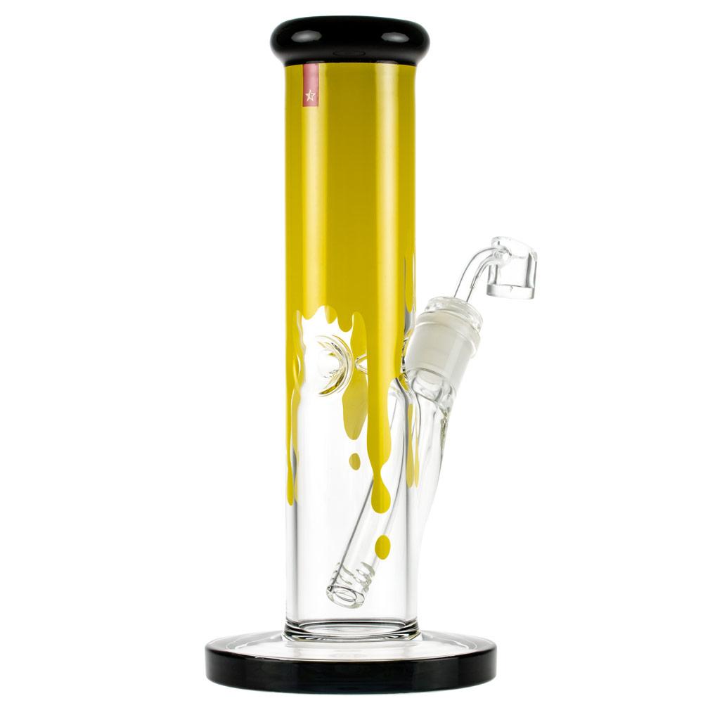 yellow Straight Dab Rig