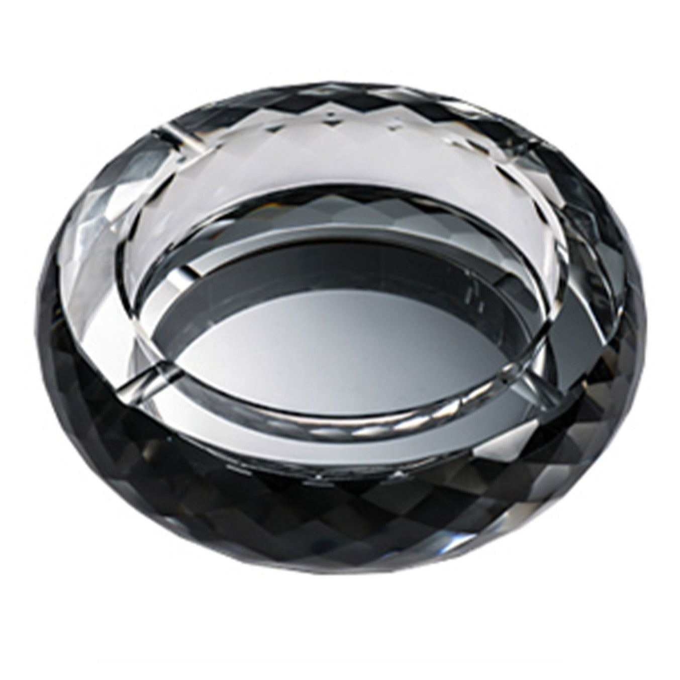 Modern Glass Ashtray (4.7 or 5.9 inches)